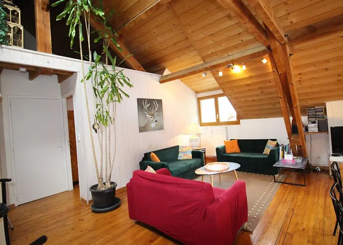 Duplex 140 M² Pour 8 Pers. A Luchon Proche Telecabine Et Thermes, Confort, Wifi, Animaux Ok - Fr-1-313-231 Apartman Bagnères-de-Luchon